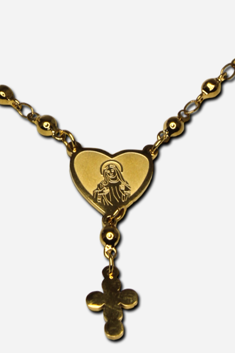 Our Lady of Miraculous Bracelet - Gold - Image 3