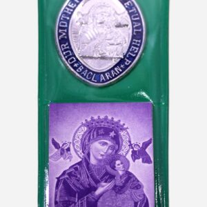 Folding Pocket Prayer with Medal