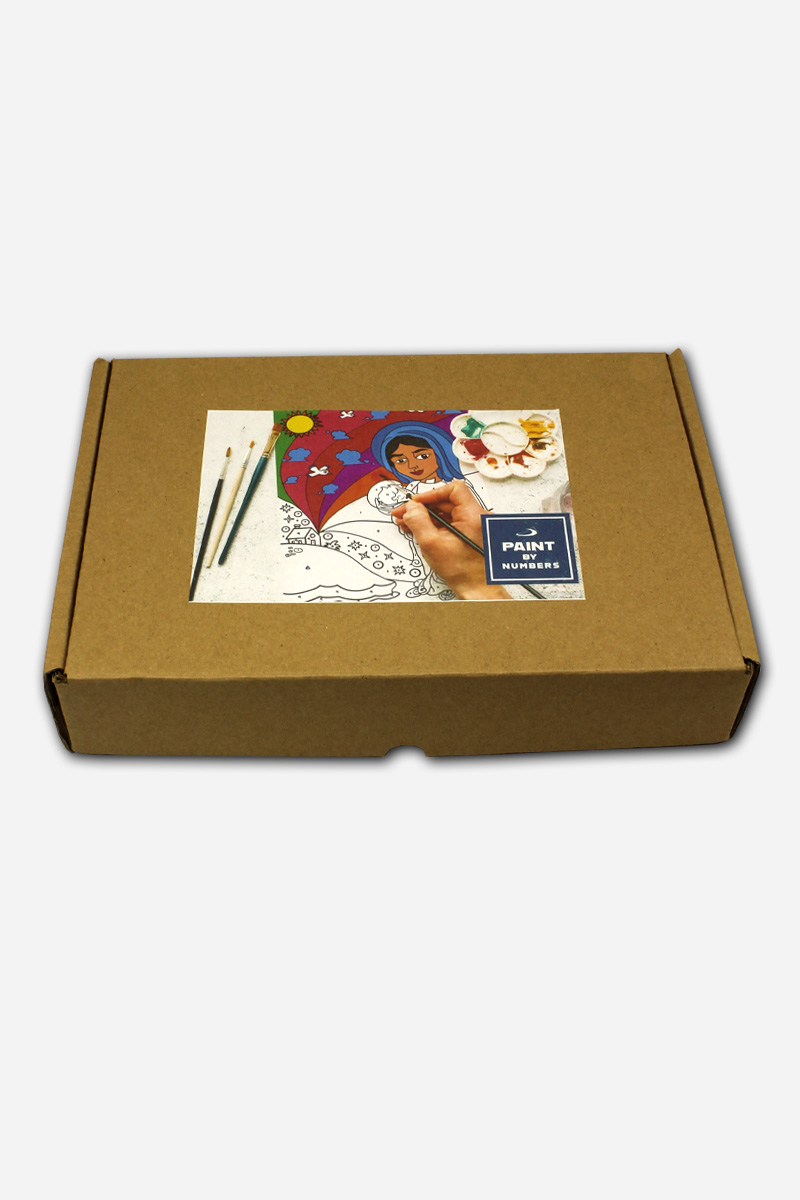 Paint by Numbers - Mother and Child - Image 4