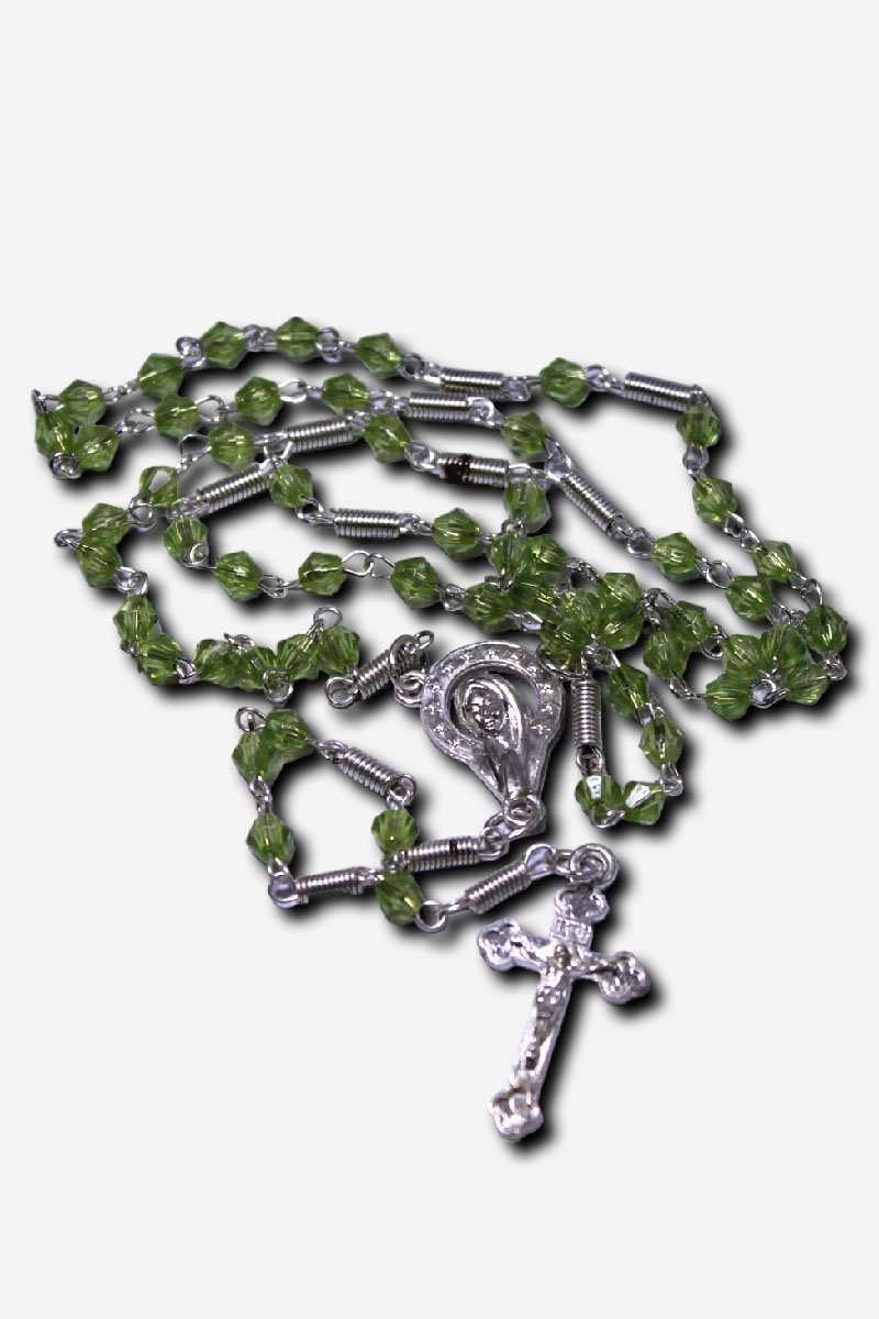 Crystal Birthstone Rosary Diamond Beads - 4mm - Image 25