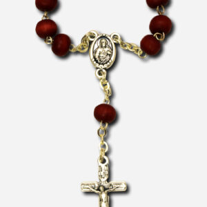 Petalo De Rosa - 10 Beads Rosary Made in Italy