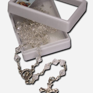 Plastic Rosary Crystal -