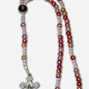 Rosary - Divine Mercy - Pink