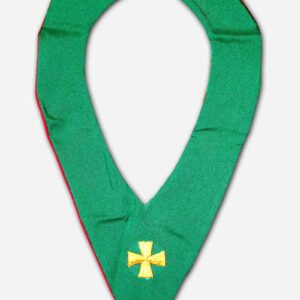 LAY MINISTER STOLE - GREEN AND RED