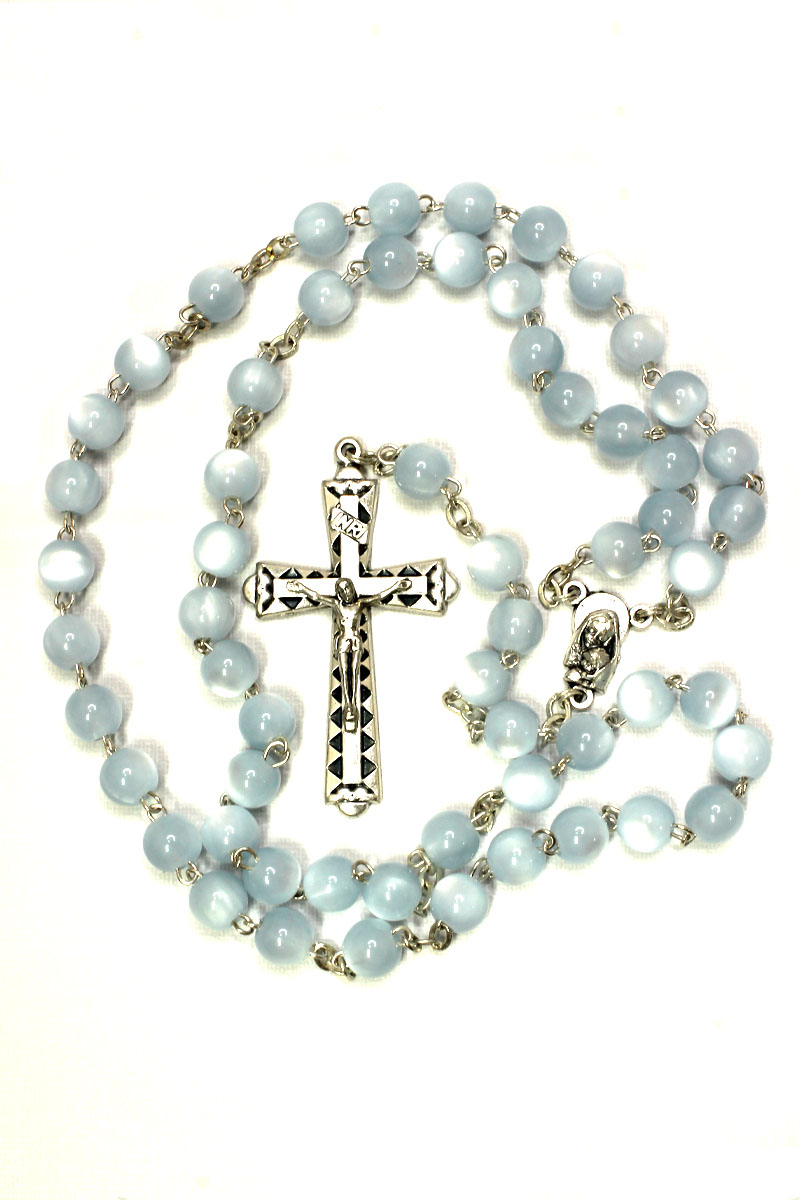 Rosary - 7mm Beads Made in Italy - Image 3