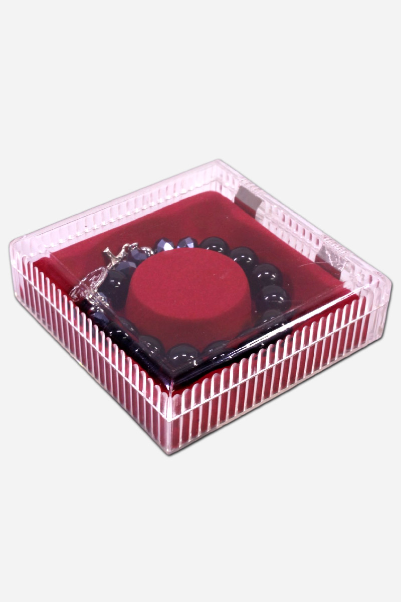 Rosary Bracelet Black - Image 4