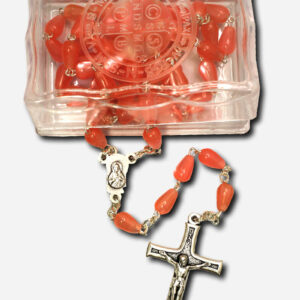 Rosary - Apricot Beads Made in Italy