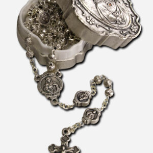 Rosary - Sacred Heart 4mm Italy