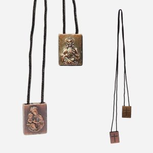 Devotional Scapular Metal Bronze