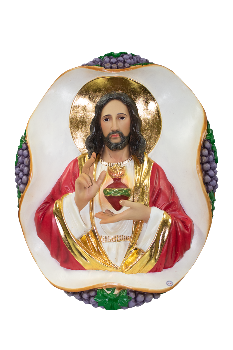 SACRED HEART PLAQUE -