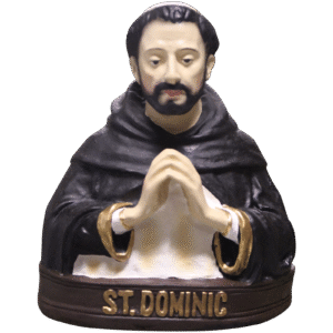 SAINT DOMINIC HALF BUST -