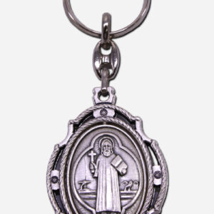 SAINT BENEDICT MEDAL KEYCHAIN - 4 x 6 CM