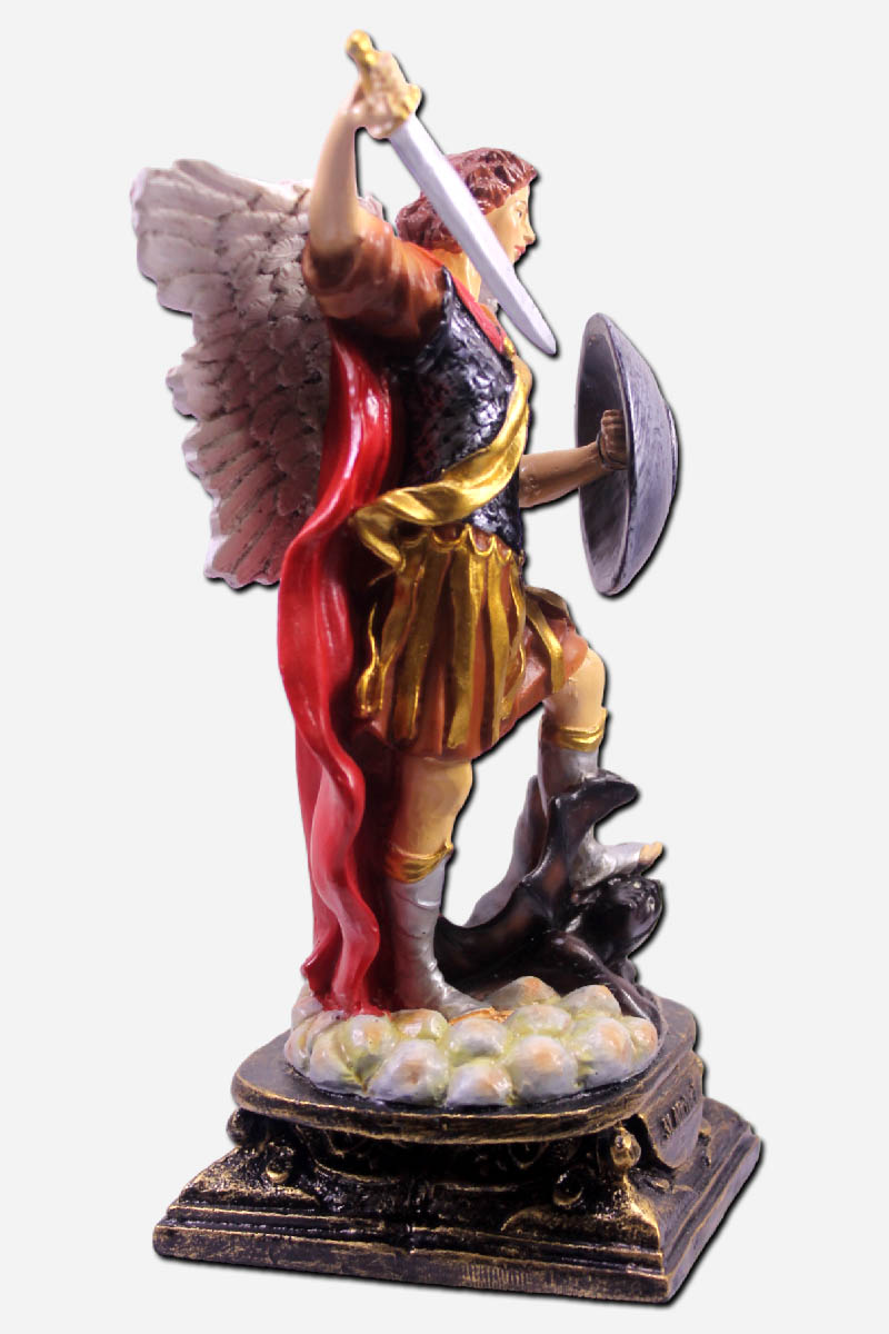 SAINT MICHAEL -WHITE - 9 INCHES - Image 3