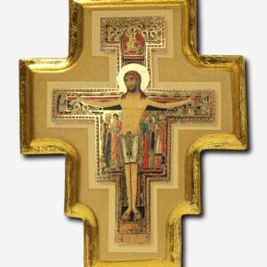 SAN DAMIANO CRUCIFIX - GOLD
