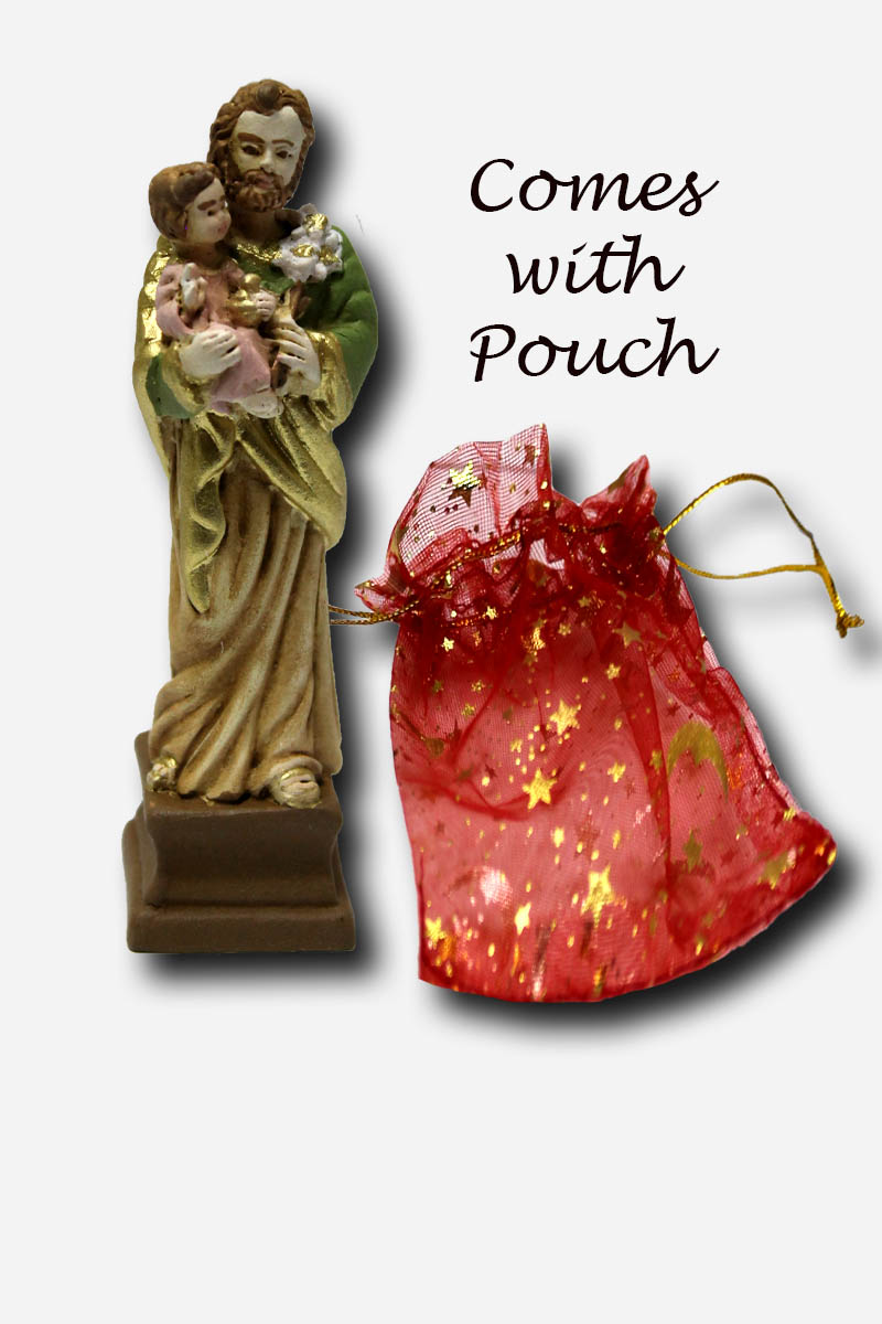 Saint Joseph with Pouch - - Image 4