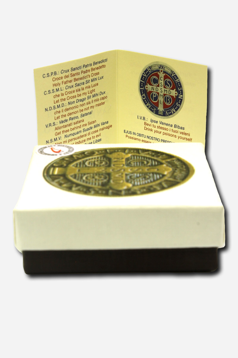 Rosary with Saint Benedict - Made in Italy - Image 3