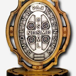 Saint Benedict Table Decor - 2 inches Made in Italy