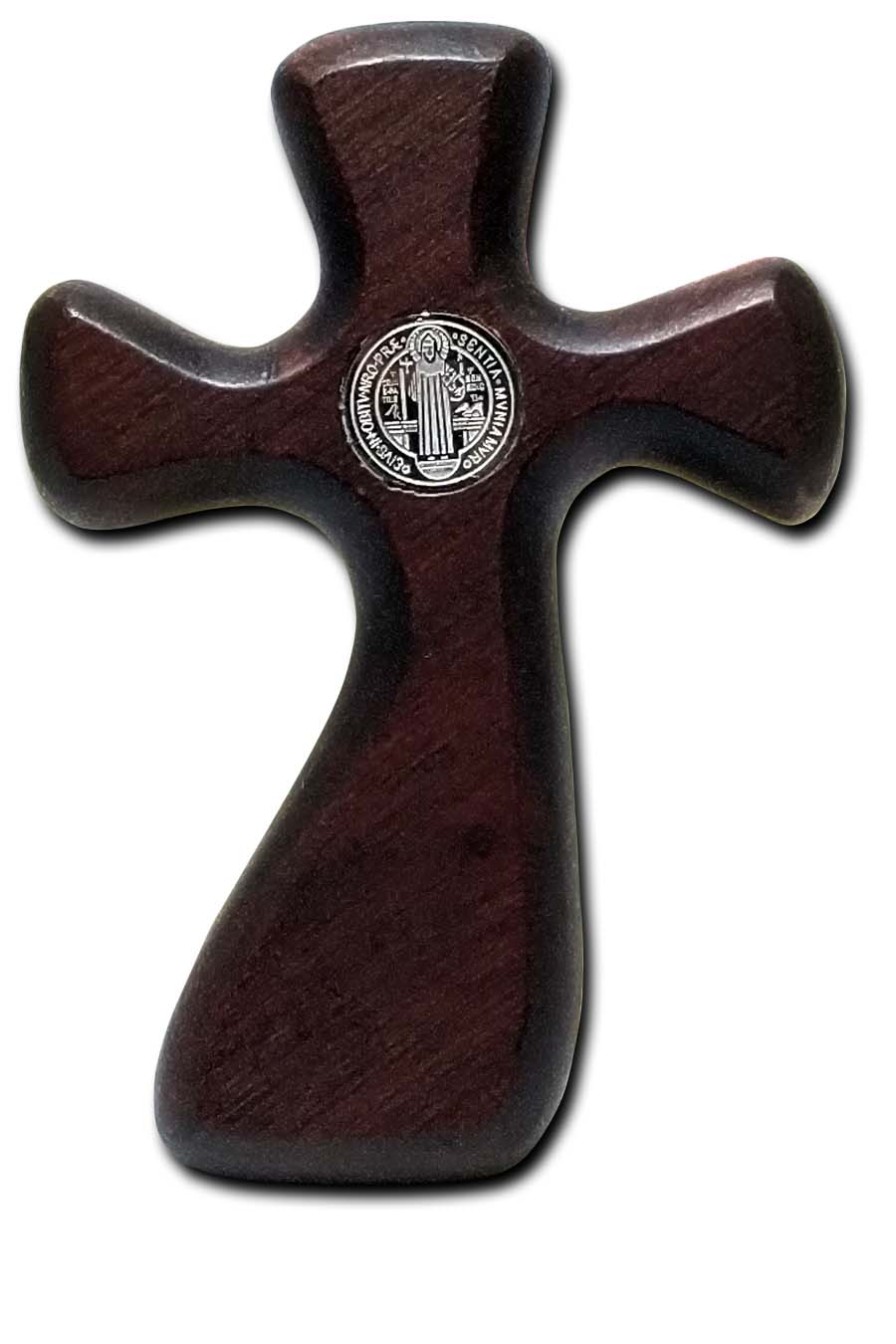 Saint Benedicts Holding Cross with Prayer Booklet -