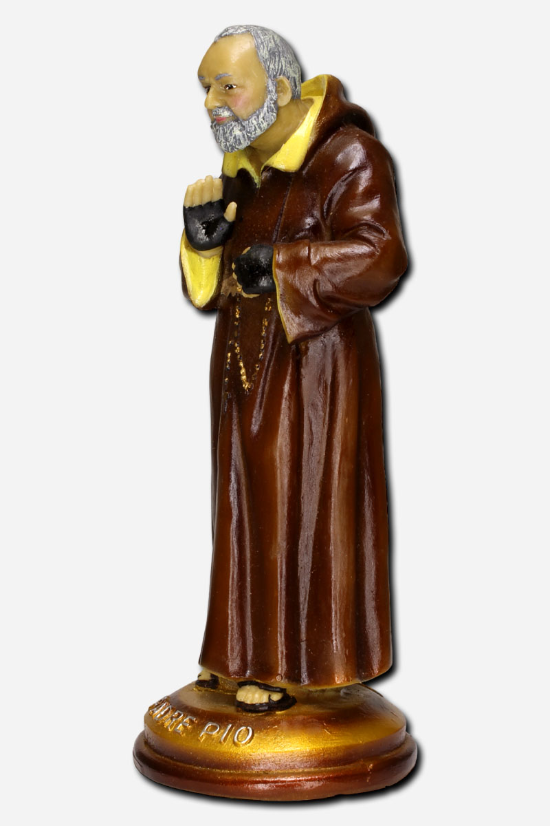Saint Padre Pio of Peitrelcina - 6 inches - Image 3