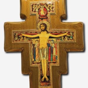 San Damiano Cross - 12 inches Made in Italy