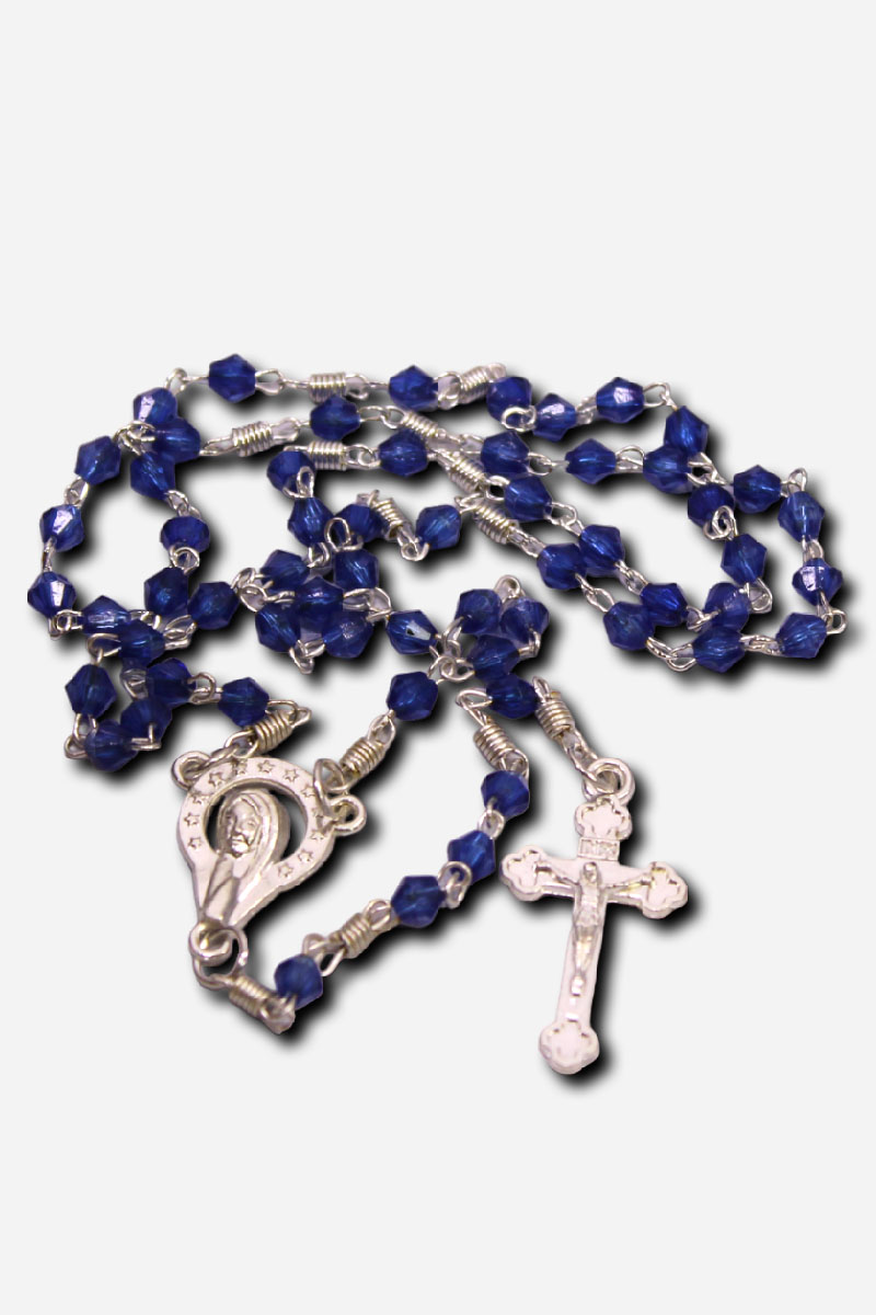 Crystal Birthstone Rosary Diamond Beads - 4mm - Image 5