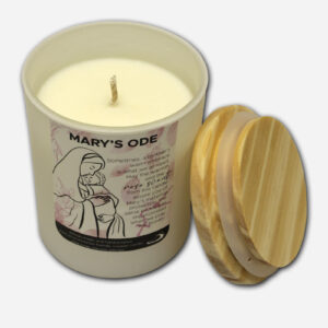 Scented Candle - Marys Ode - Rose Scent