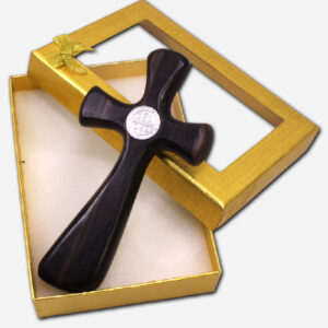 Saint Benedict Holding Cross - 3 x