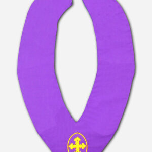 LAY MINISTER STOLE - PURPLE AND GREEN