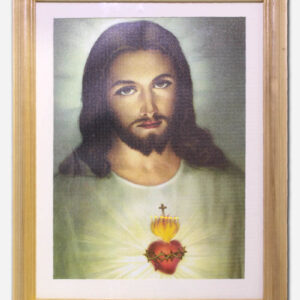 THE EYE FRAMED WITH GLASS - 16 X