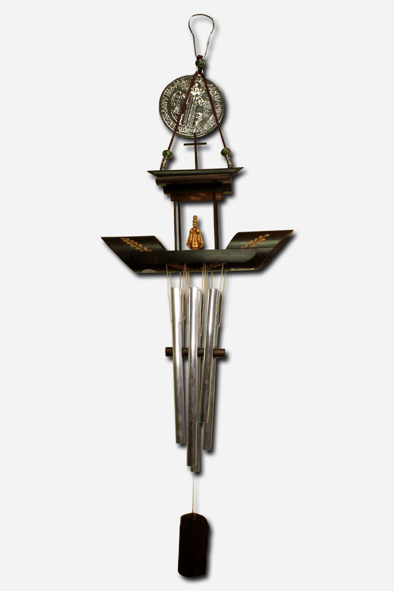 THE SAINT BENEDICT'S COMMEMORATIVE CHIMES - 10 x 4 x 30 INCHES - Image 3