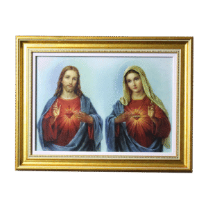 TWO HEARTS OF JESUS AND MARY - 14 x 1 x