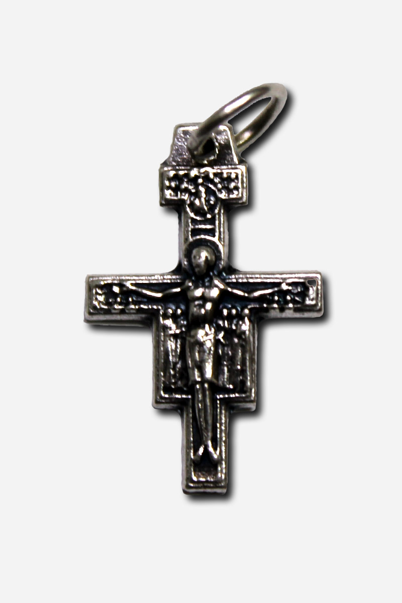 FRANCISCAN CROSS - PENDANT 1 INCHES