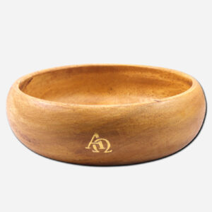 WOODEN OPEN CIBORIUM ALPHA OMEGA
