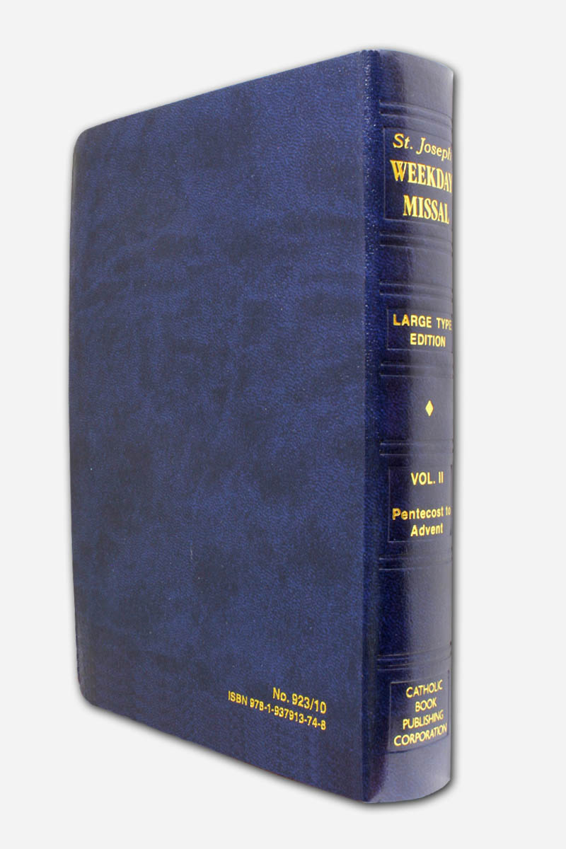 NEW SAINT JOSEPH WEEKDAY MISSAL - Volume II Large Type Edition - Image 4