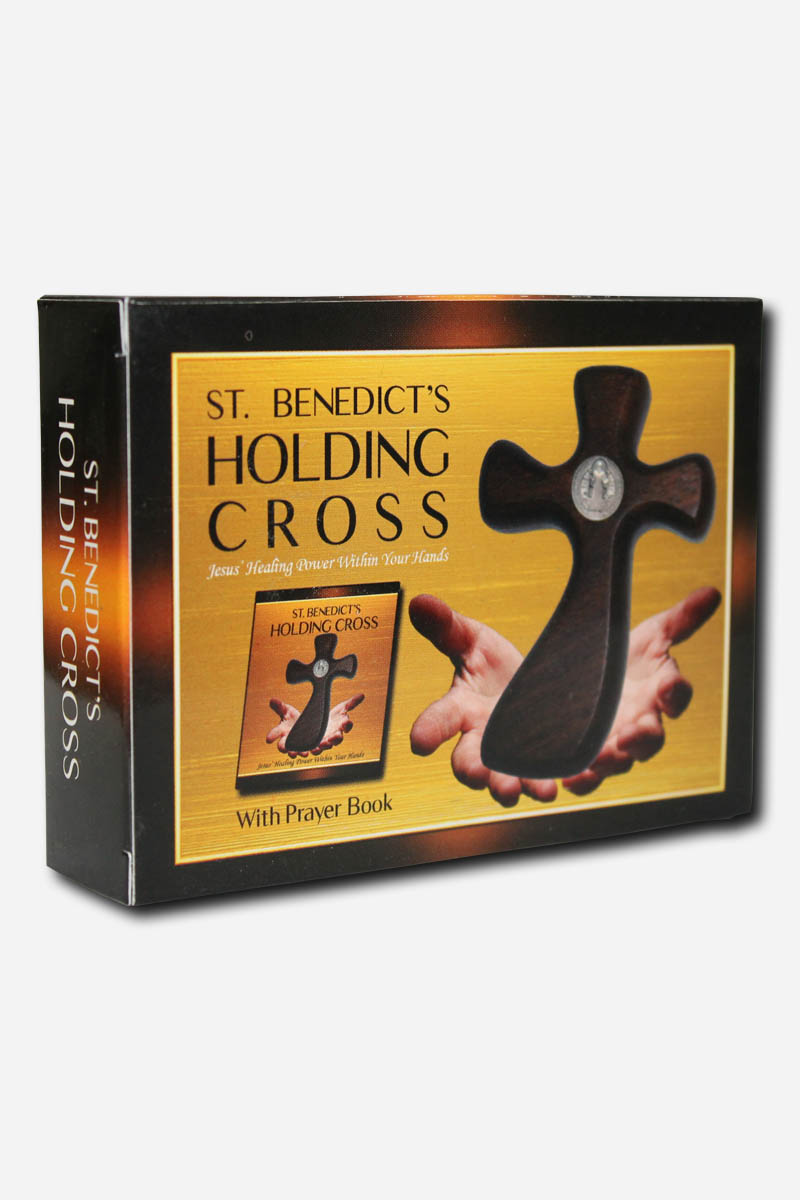 Saint Benedicts Holding Cross with Prayer Booklet - - Image 3