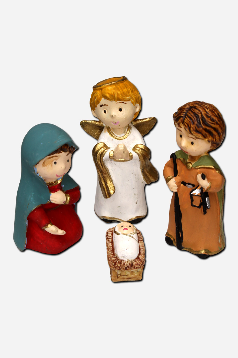 Small Nativity Set - Colored - - Image 2