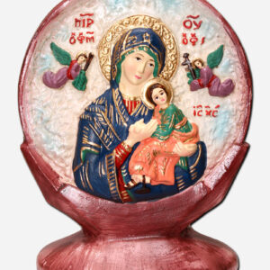 MOTHER OF PERPETUAL HELP WITH STAND - 5 INCHES