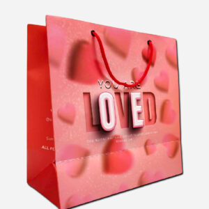 Gift Bag - You Are Loved - 10 x 10 x
