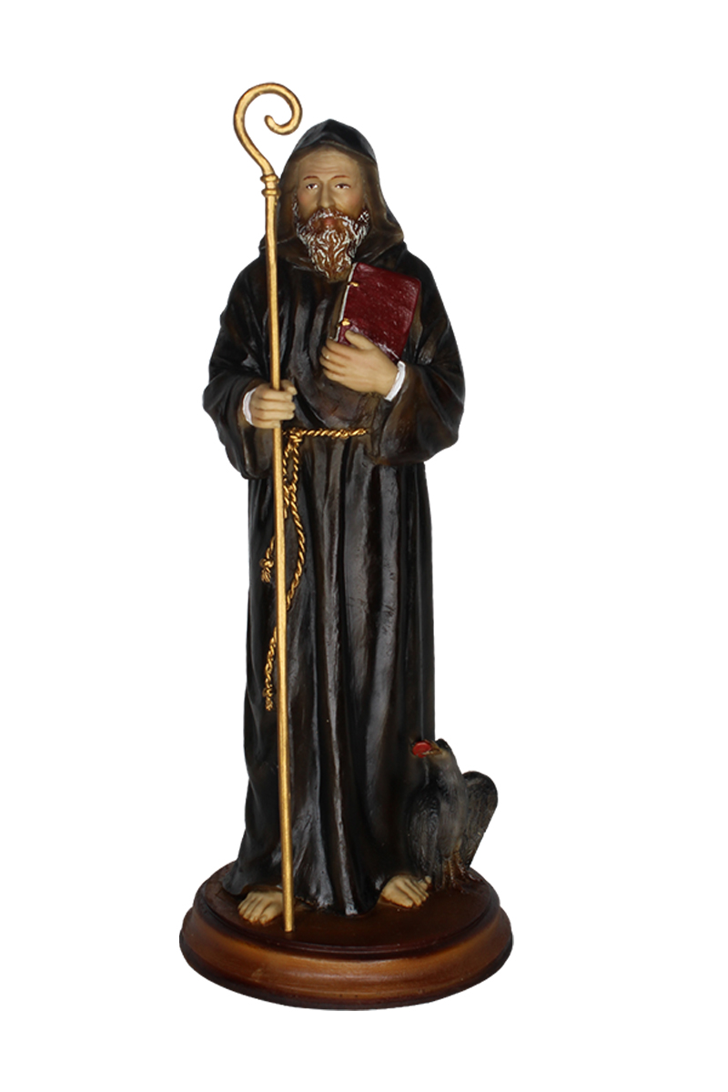 SAINT BENEDICT STATUE -