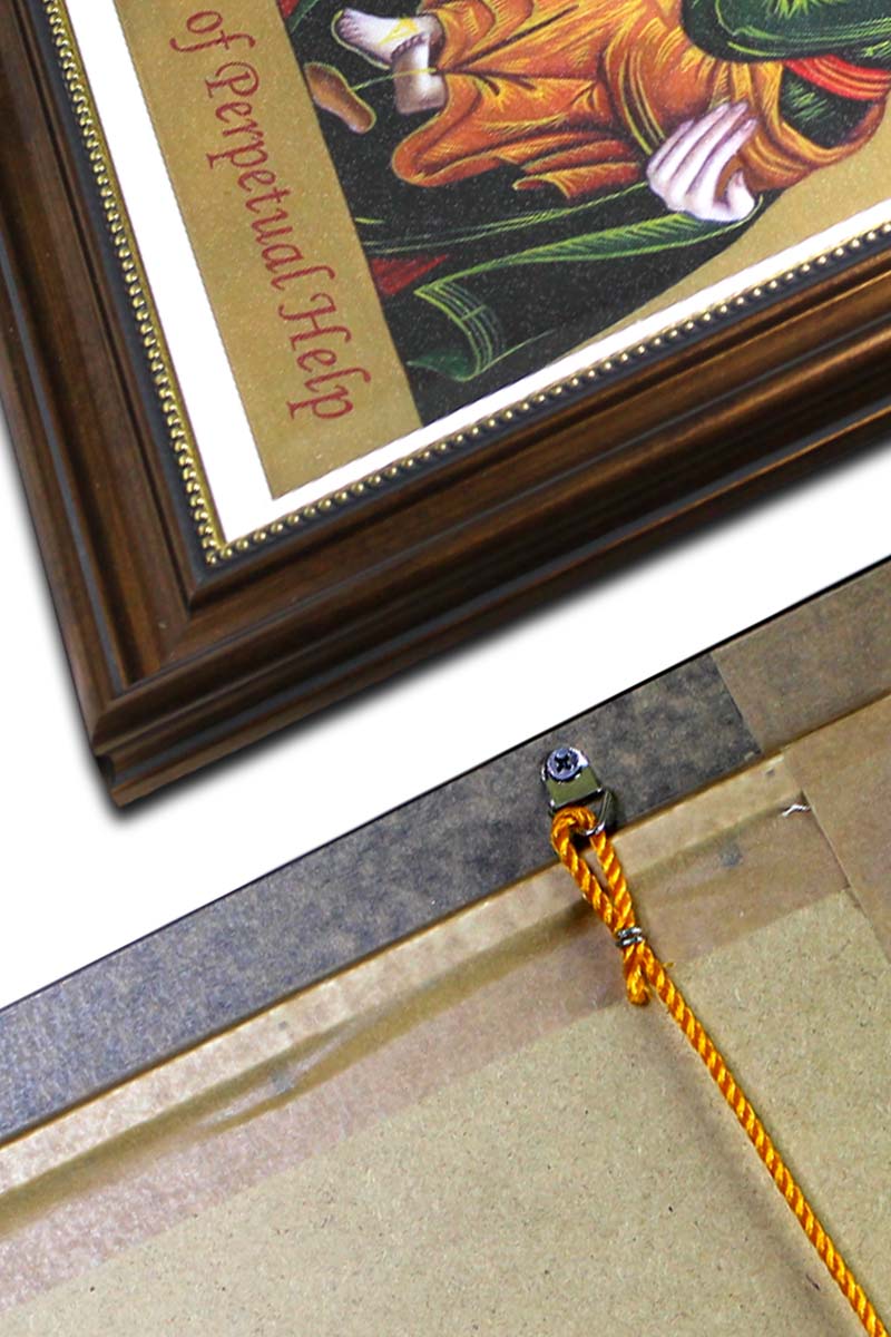 Our Mother of Perpetual Help Frame Brown - 11 x 1 x 15 Inches - Image 3