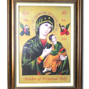 Our Mother of Perpetual Help Frame Brown - 11 x 1 x 15 Inches