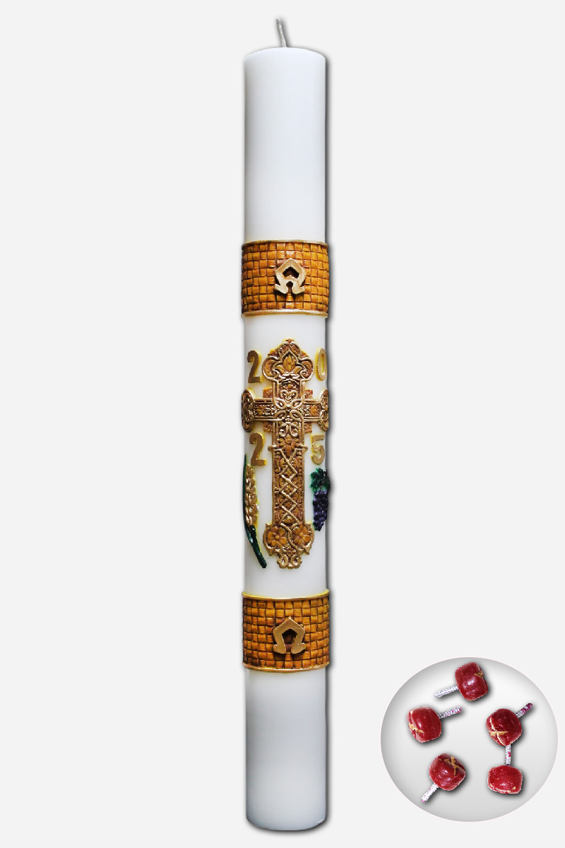 Paschal Candle 2025 - 4 x 4 x