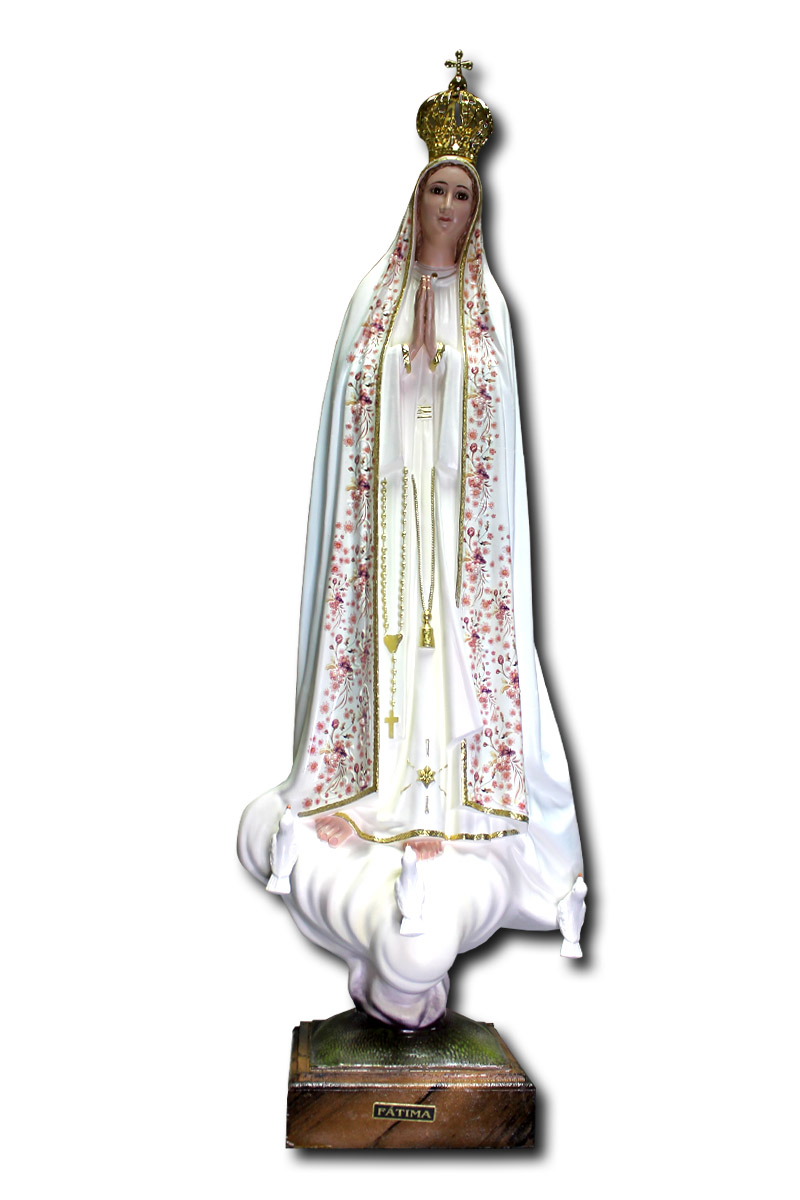 Our Lady Of Fatima - Made in Portugal - 30 inches