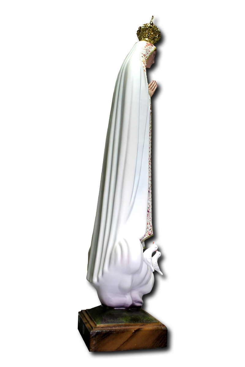 Our Lady Of Fatima - Made in Portugal - 30 inches - Image 3
