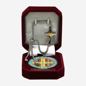 Saint Benedict Stainless Steel Bracelet