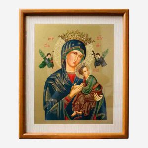 Our Mother of Perpetual Help Frame with Glass - 18 x 1 x 21 inches
