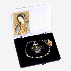 Our Lady of Guadalupe Bracelet Rosary