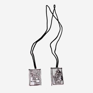 Devotional Scapular Embroidered Fabric - Small
