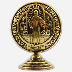 Saint Benedict Table Decor