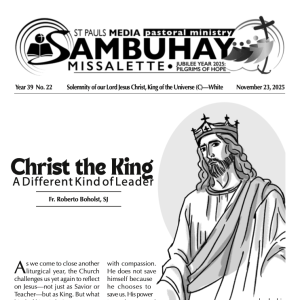 Sambuhay Missalette | November 23 Christ the King